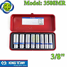 Mua Bộ tuýp 3/8 Kingtony 3508MR loại dài có 8 cái 10-19mm