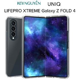 Ốp Lưng Trong Suốt UNIQ Hybrid LifePro Xtreme Dành Cho Samsung Galaxy Z Fold 4 5G - Hàng Chính Hãng