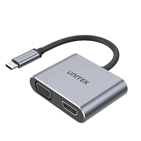 Mua CÁP TYPE-C -  HDMI 4K + VGA UNITEK V1126A - HÀNG CHÍNH HÃNG