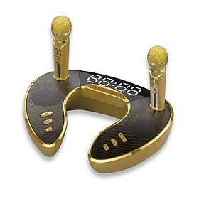 Loa Bluetooth Di Động Không Dây Kèm 2 Micro Hát Karaoke ST2020 Bass Trầm Cực Chuẩn Công Suất 30W