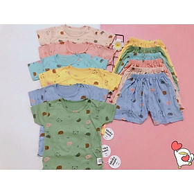 set bộ mom minky siêu xinh siêu mát cho bé trai hoặc gái