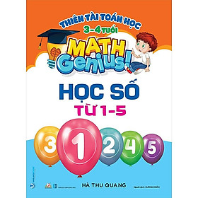 Sách Thiên Tài Toán Học ( 3 - 6 Tuổi)
