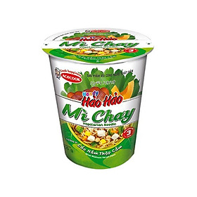 Hình ảnh Mì Ly Handy Chay Hảo Hảo Lẩu Nấm Thập cẩm (Thùng 24 ly × 66gr)