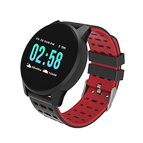 Men Sports Bluetooth Smart Watch Fitness Tracker Bracelet IP67 Waterproof Black