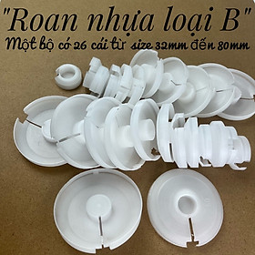 Mua Bộ nhựa đen trong lòng thang INOX   phụ kiện thang rút JIROSHI