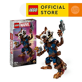 LEGO SUPERHEROES 76282 Đồ chơi lắp ráp Mô hình nhân vật Rocket (566 chi tiết)