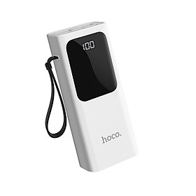 Sạc Dự Phòng Chính Hãng Hoco J41 - 10.000 mAh  + Tặng Đèn Led Nhiều Màu -Chính Hãng