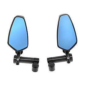 2Pcs Motorcycle Rearview Side Mirrors Rear View Mirrors Fits for Most Motorbikes Scooters
