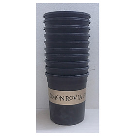 10 Chậu MONROVIA CH Garden 1Gal màu Đen, Kích Thước 16x18  cm