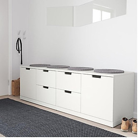 Mua BANALDO  Tủ đựng đồ lưu trữ 6 hộc kéo  Phong cách Bắc Âu  160x47x53cm