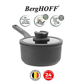 Mua Quánh Berghoff Stone+ 18cm nắp kính - Hàng chính hãng  bảo hành 24 tháng