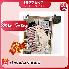 Balo nữ đi học thời trang Ulzzang Hàn Quốc, cặp sách đẹp hàng cao cấp dễ thương, túi xách học sinh chống nước