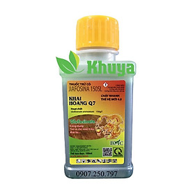 Thuốc trừ cỏ Khai Hoang Q7 chai 100ml Cỏ cháy thế hệ mới