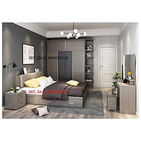 Mua Giường không chân gỗ min