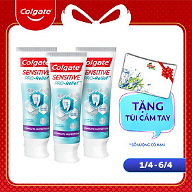 Bộ 3 Kem đánh răng Colgate Sensitive ngăn ê buốt và bảo vệ toàn diện 110g/tuýp