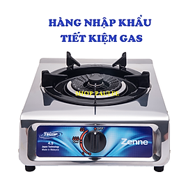 Mua Bếp gas đơn ZENNE KGC 12-C có đầu hâm- Hàng nhập khẩu Malaysia- Tiết kiệm gas - Ngọn lửa mạnh và hội tụ
