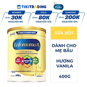 Sữa Bột Bầu Enfamama A+ với 360° Brain Plus - Vị Vanilla - 400g