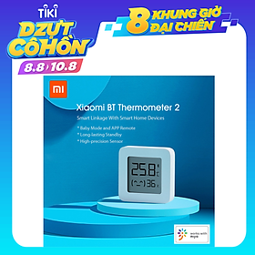 Đồng Hồ Đo Nhiệt Độ Và Độ Ẩm Xiaomi Mijia 2 | Nhiệt Kế Ẩm Kế Xiaomi
