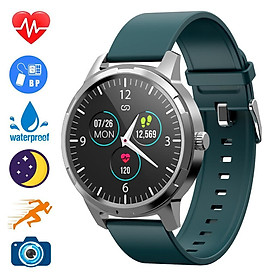 Smart Watch Fitness  Waterproof  Sleep Monitor Black