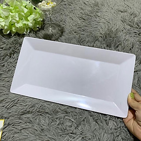 Mua Khay hình chữ nhật màu trắng KH 17.32