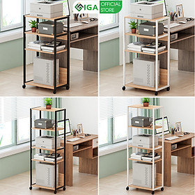 Mua Kệ Để Hồ Sơ Sắp Xếp Tài Liệu Thiết Bị Văn Phòng Có Bánh Xe 360 Độ Di Chuyển Dễ Dàng Thương Hiệu IGA - GM65