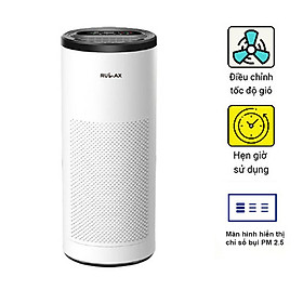 Máy Lọc Không Khí Diệt Khuẩn RULAX Air Purifier - Hàng Nhập Khẩu