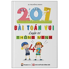 Sách 201 Bài Toán Vui Luyện Trí Thông Minh