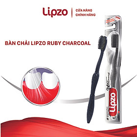 Bàn chải đánh răng Lipzo Ruby Charcoal- Giao ngẫu nhiên