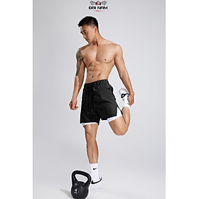 Quần Tập Gym Nam 2 Lớp DNS96,Quần Tập Thể Thao,Chạy Bộ,Đạp Xe Co Giãn,Thoáng Khí Đại Nam Sport