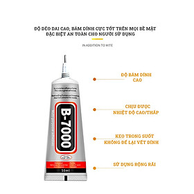 Mua Keo Acrylic B7000 / T7000 Dán Kính Điện Thoại  Dán Giày  Dán Nhựa  Kim Loại  Gỗ  Đá  Thủy Tinh  Da 50ML