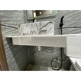 Lavabo sứ đặt bàn giả đá 