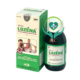 Siro HO LOZENA - Chai 100ml - Giúp Giảm Ho , Long Đờm , Làm Ấm Đường Hô Hấp