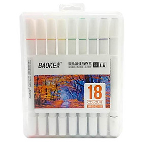 Bút lông tô màu 2 đầu baoke mp2923