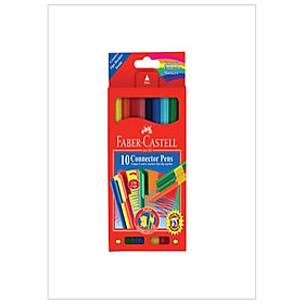 Faber-Castell-11-150-A-Bút Lông Màu Connector - 10 Màu