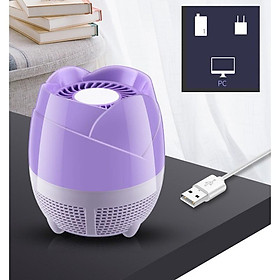 Mua Đèn Bắt Muỗi Cắm Cổng USB Hình Nụ Hoa Kiêm Đèn Ngủ NỤ HOA SEN