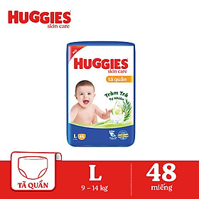 Tã bỉm quần HUGGIES SKINCARE gói BIG JUMBO size L 48 miếng