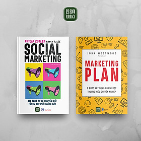 Hình ảnh Combo 2 Cuốn Marketing Hay-Social Marketing - Gia Tăng Tỉ Lệ Chuyển Đổi, Tối Ưu Chi Phí Quảng Cáo + Marketing Plan
