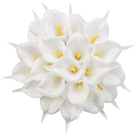 Mua Hoa Calla Lily giả hoa Rum PU mini cao su cao cấp- Hoa Chi Vân Môn giả trang trí