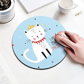 Miếng Lót Chuột Dễ Thương Hình Tròn Họa Tiết ( 20cm )