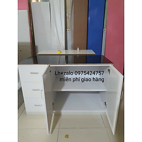 Mua Tủ bếp mini mặt gạch hộp kéo nhựa đài loan giá xưởng