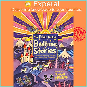 Sách - The Faber Book of Bedtime Stories : A comforting stor by Various Ann Jungman Emma Carroll Kate Saunders Kieran Larwood Claire Barker Natasha Farrant Pip Jones Martyn Ford Lou Kuenzler (UK edition, hardcover)