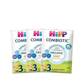 Combo Sữa bột công thức HiPP 3 Organic Combiotic dạng gói