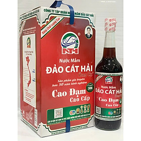 Nước mắm Cá Thu Cao Đạm cao cấp 30 độ, dung tích 650ml