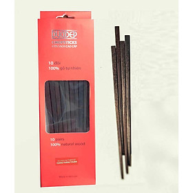Mua Bộ 10 đôi đũa ăn cao cấp đũa đẹp đũa sạch - Gỗ Trắc