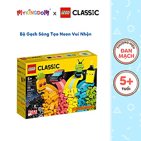 Đồ Chơi Lắp Ráp LEGO Bộ Gạch Sáng Tạo Neon Vui Nhộn 11027 (333 chi tiết)