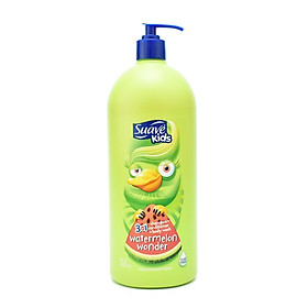 Gội xã tắm Suave Kids 3in1 dưa hấu đỏ Shampoo + Conditioner + Body Wash 1.18 lít