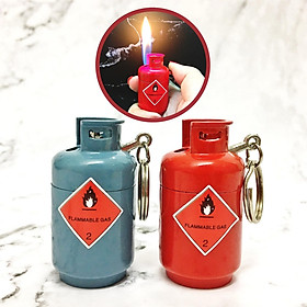 Mua MKBG - BẬT LỬA MÓC KHÓA HÌNH BÌNH GAS (KIM LOẠI) - (XÀI GAS)