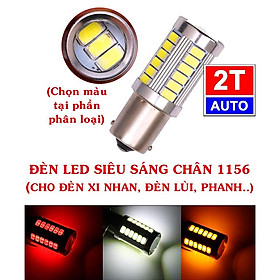 Bóng led đèn phanh, xi nhan,sinal, đèn lùi, đèn de, đèn re, đèn hậu chuẩn chân 1156 cho ô tô xe hơi (đui 1 chấu) SKU:337