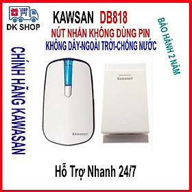 Mua Chuông Cửa Không Dây Kawasan DB818 - Nút Nhấn Không Cần Pin - Ngoài Trời Chống Nước - Chính Hãng