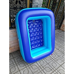 Mua Hồ bơi mini trong nhà cho bé loại 120cm x 90cm x 35cm cao cấp kèm dụng cụ vá bể